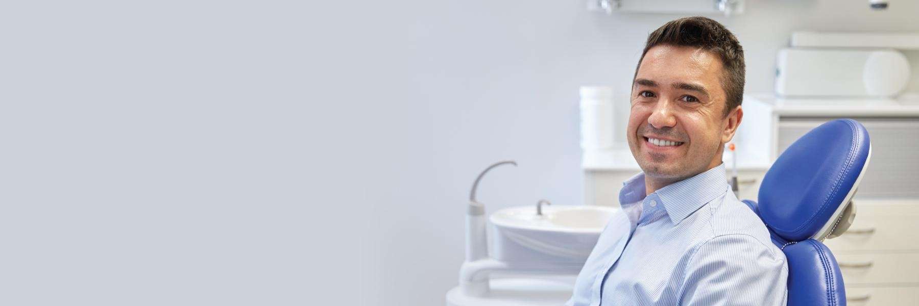  a male patient getting ready Dental Bridges in Apex, NC