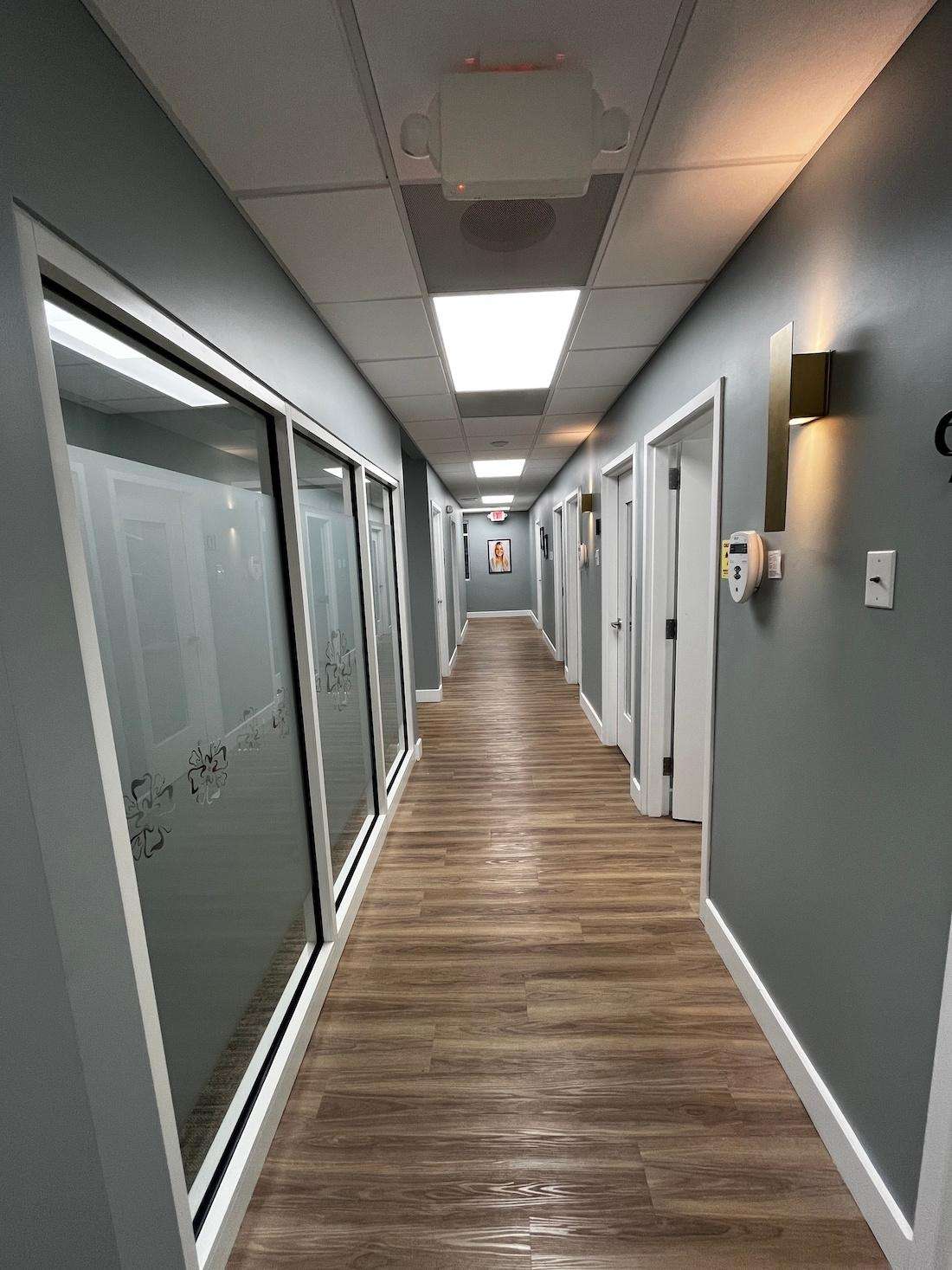 Hallway to Treatment Rooms