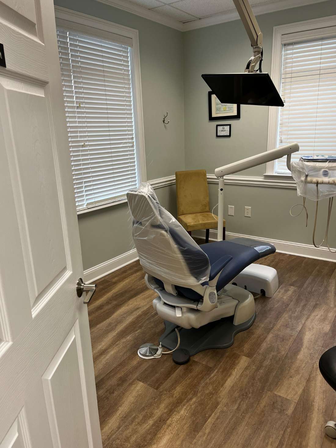 Treatment room at Bass & Watson Family Dental
