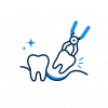 tooth extraction icon